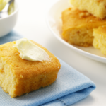 Homemade baked cornbread