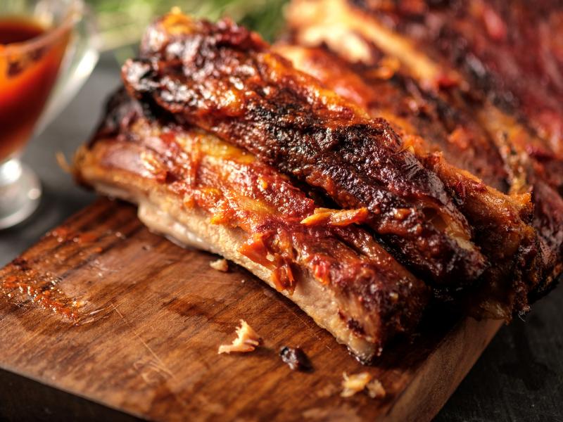 Slow cooker country style pork ribs