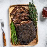 Tender smoked brisket