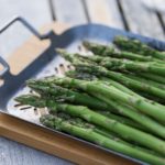 Roasted asparagus spears
